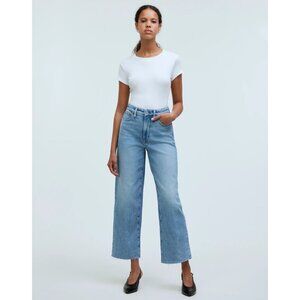 Madewell Jeans - The Curvy Perfect Vintage Wide Leg Crop Jeans - Size 33